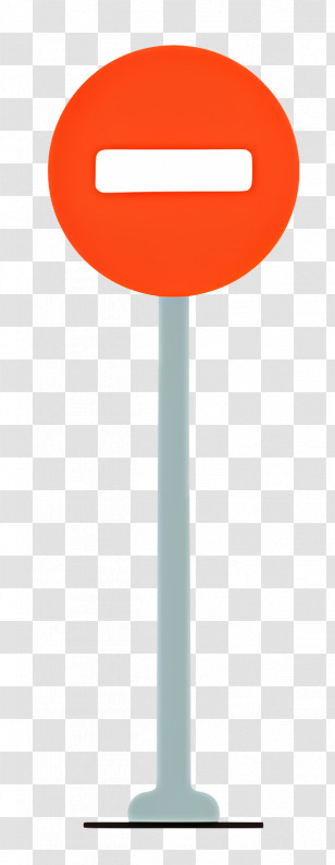 One Way - No Entry Traffic Sign Transparent PNG