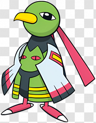 Xatu - Bird-like Animated Character Transparent PNG