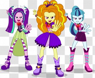 My Little Pony: Equestria Girls Rainbow Dash The Dazzlings Sunset Shimmer - Pony Friendship Is Magic Transparent PNG