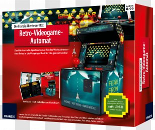Arcade Game Cabinet Video Franzis Verlag - Electronic Device - Retro Transparent PNG