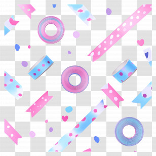 Craft Tapes - Colorful Decorative Tape For Crafting Transparent PNG