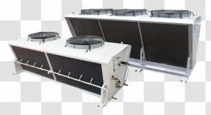 Condenser Machine Evaporative Cooler Evaporator Heat Exchanger - Pipe - Fan Transparent PNG