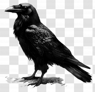 Crow - Black Raven Transparent PNG