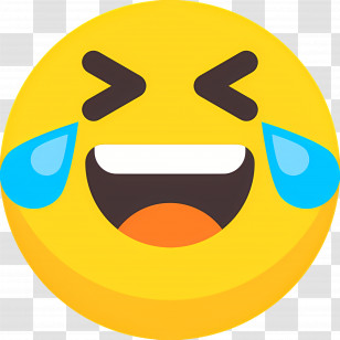 Laugh Emoji - Laughing Emoji With Tears Of Joy Transparent PNG