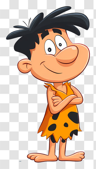 Flintstones - Cartoon Caveman Character Transparent PNG