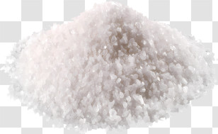 Salt - Pile Of White Crystal Salt Transparent PNG