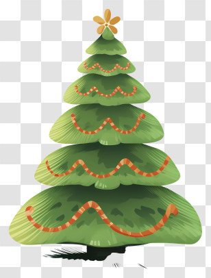 Christmas Tree Decoration - Christmas Tree With Ornaments For The Holiday Season Transparent PNG