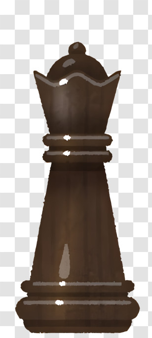 Chess - Black Chess Queen Piece Illustration Transparent PNG