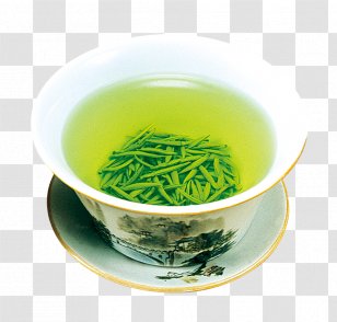Dongting Lake Xinyang Maojian Tea Junshan District Yinzhen - Sencha - Fresh Cup Of Transparent PNG