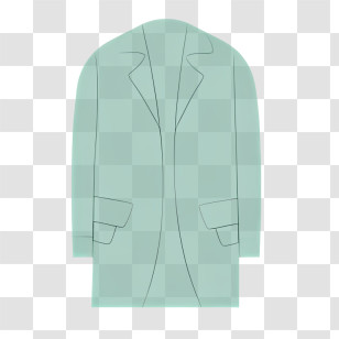 Icon - Green Coat Illustration Transparent PNG