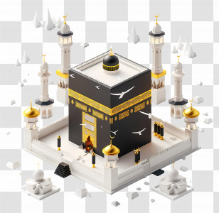 Hajj - Kaaba In Mecca Transparent PNG