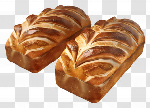 Rye Bread - Freshly Baked Bread Loaves Transparent PNG