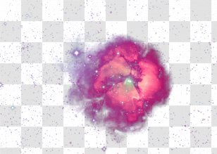 Red Petal Pattern - Texture - Star Clouds Transparent PNG