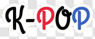 Kpop - K-POP Logo Transparent PNG