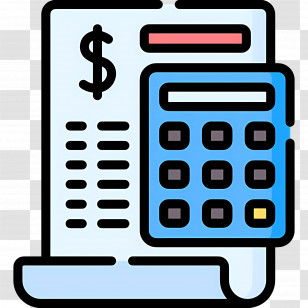 Budget And Finance - Financial Document Icon Transparent PNG