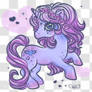 My Little Pony Paper Goth Subculture Unicorn - Silhouette - Pastel Transparent PNG