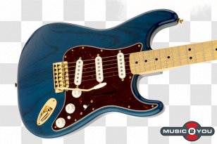 Fender Stratocaster Precision Bass The Black Strat Squier Standard - Flower - Musical Instruments Transparent PNG