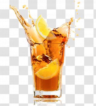 Iced Tea Soft Drink Sweet Lemonade - Green - Transparent Transparent PNG