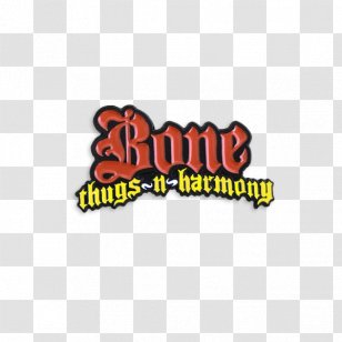 Logo Brand Bone Thugs-N-Harmony Font - Orange - Thugs Transparent PNG