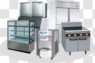 Refrigerator Cafe Ice Cream Makers Restaurant - Foodservice - Business Concept Transparent PNG