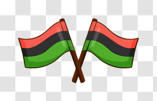 African Flag - Kwanzaa Flags Transparent PNG
