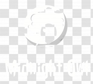 Midnight Owl Logo - White Owl Minimalist Logo Transparent PNG