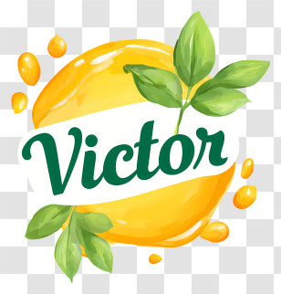 Victor Logo - Victor Lemon Fresh Logo Transparent PNG
