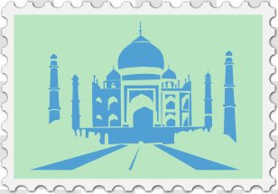 Taj Mahal Eiffel Tower Landmark Clip Art - Diagram - Indian People Transparent PNG
