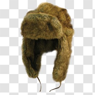 Australia Hat Leather Helmet Fur Clothing Ushanka - Coat - Fake Transparent PNG