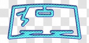 Car Icon Car Repair Icon Cracked Windshield Icon Transparent PNG