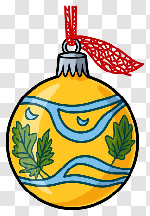 Christmas Ball - Decorative Christmas Ornament Ball Transparent PNG