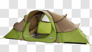 Quechua 2 Seconds Fresh&Black Tent Camping Arpenaz Family 4 - Freshblack Transparent PNG