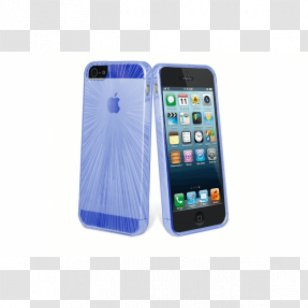 IPhone 5 Smartphone Feature Phone SE Apple - Electric Blue Transparent PNG