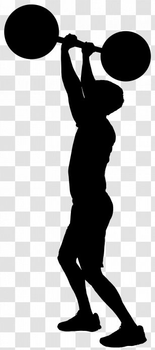 Exercise Silhouette Endurance Athlete Fitness Centre - Joint - Weightlifting Transparent PNG