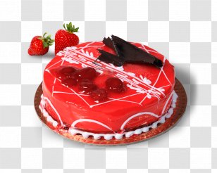 Strawberry Cream Cake Chocolate Cheesecake Mousse - Bavarian Transparent PNG
