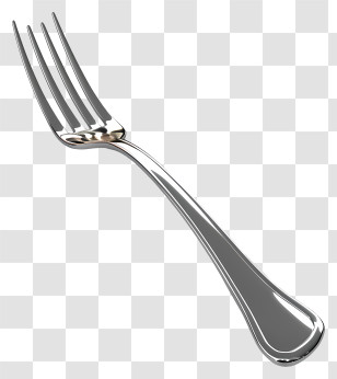 Fork - Metal Fork For Dining Or Cooking Transparent PNG