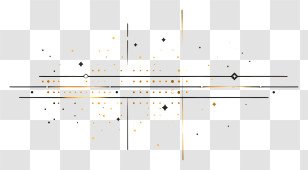 Black Line - Abstract Geometric Lines And Shapes Transparent PNG