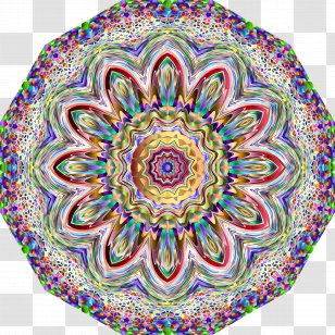 Symmetry Kaleidoscope Ornament Image - Line Transparent PNG