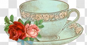 Coffee Cup Teacup Mug - Dinnerware Set - Tea Transparent PNG
