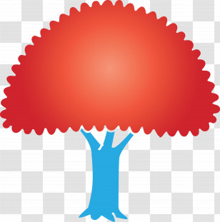 Red Baking Cup Transparent PNG