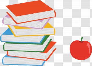 Paper Drawing Book Clip Art - Learning - Decorative Patterns In Colorful Books Transparent PNG