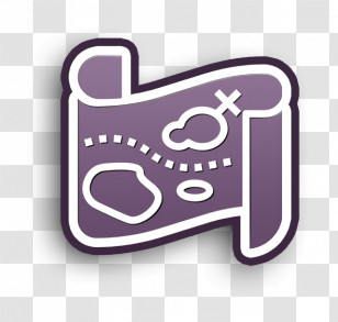 Game Elements Icon Map Icon Treasure Map Icon Transparent PNG