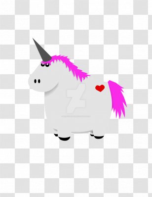 Unicorn Fat Cartoon Legendary Creature Clip Art - Snout Transparent PNG