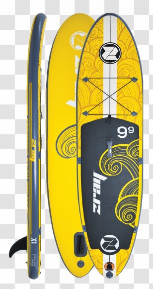 Standup Paddleboarding I-SUP Inflatable Kayak - Paddle Transparent PNG