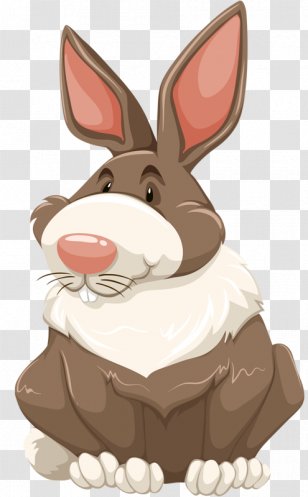 Royalty-free Drawing Clip Art - Snout - Cartoon Rabbit Transparent PNG
