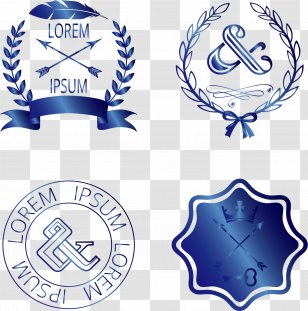 Poster - Clip Art - Business Sapphire Blue Cover Transparent PNG
