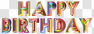Happy Birthday To You Party Clip Art - Brand - Joyeux Anniversaire Transparent PNG