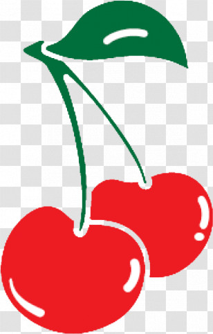 Red Cherry Plant Lip Drupe Transparent PNG
