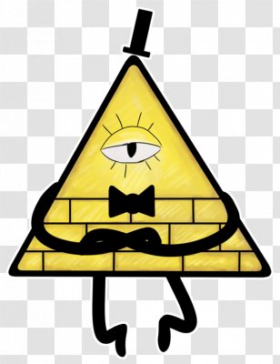 Bill Cipher DeviantArt Drawing - Social - Deal With It Transparent PNG
