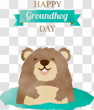 Groundhog Day Transparent PNG